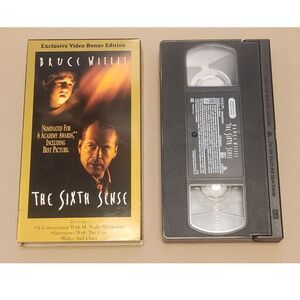 Sixth Sense Video Bonus Edition VHS 1999 TESTED & PLAYS GREAT